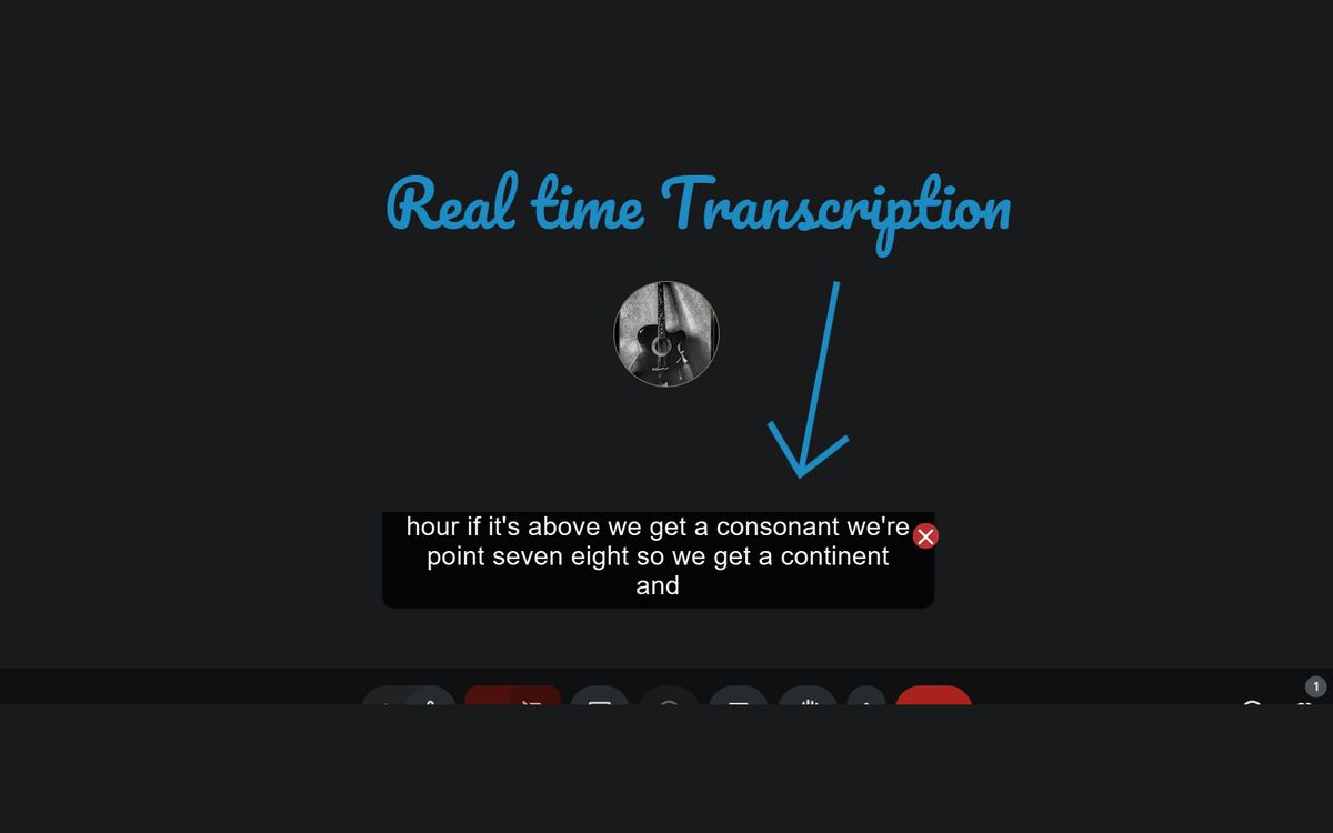 EchoLine showing live captions over a video call.